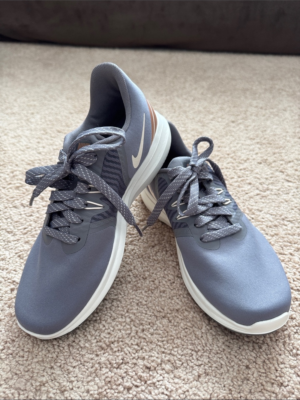 Nike Women's Grey Trainers Running Sneakers